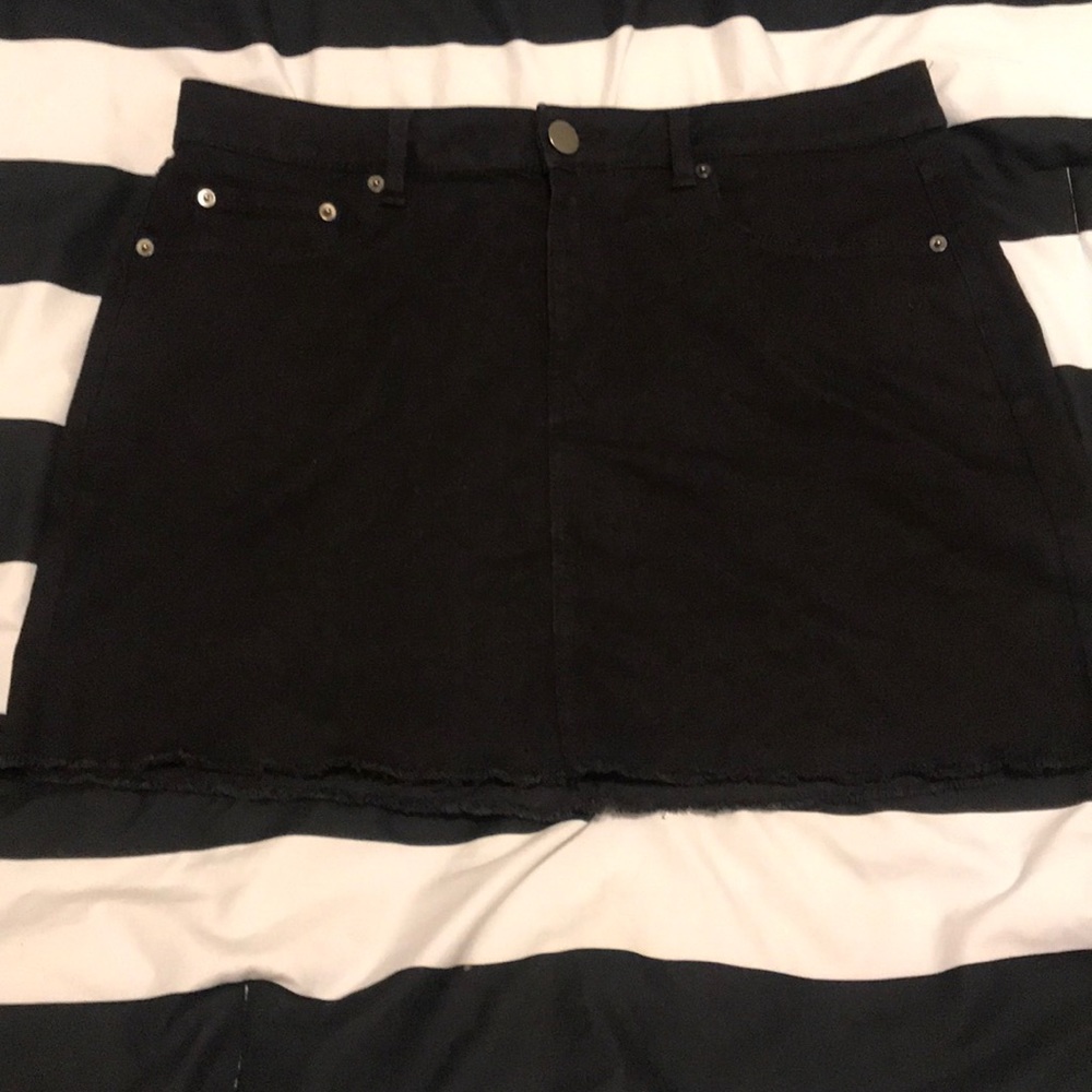 Denim skirt